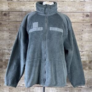 Peckham Polartec Fleece Jacket Mens Large Regular ECWCS Gen III L3 Foliage Green